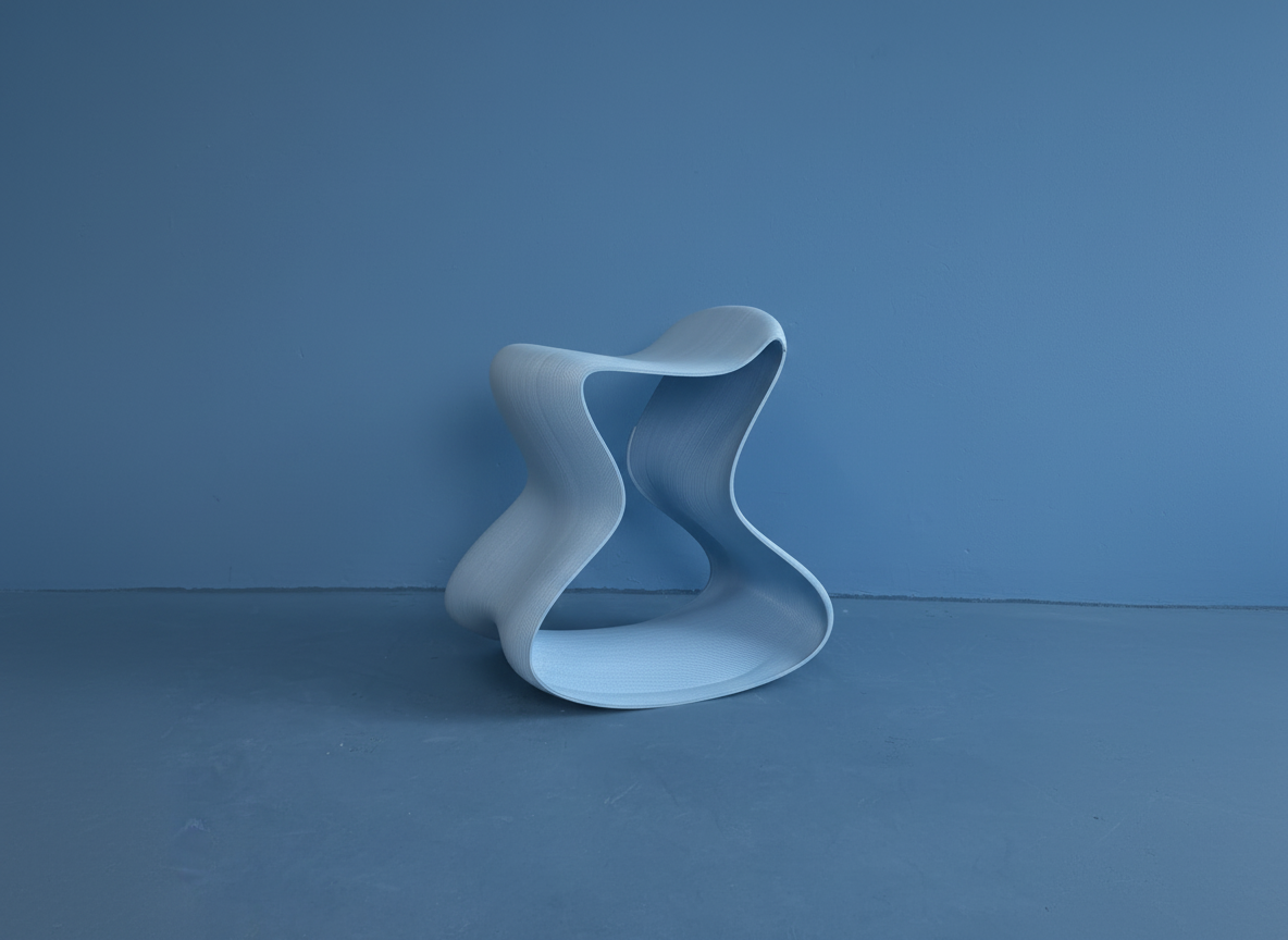 Flow Chair - Hellblau